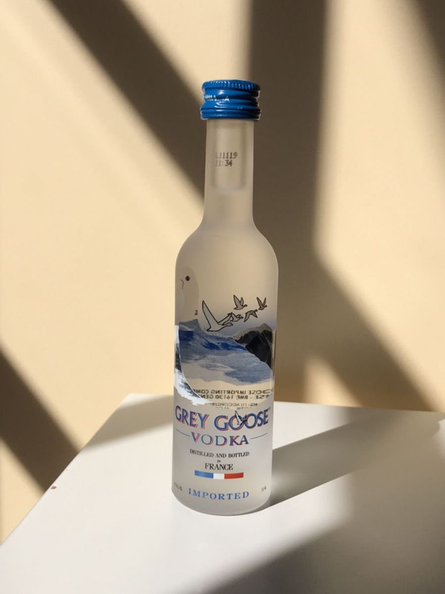 grey goose mini bottle