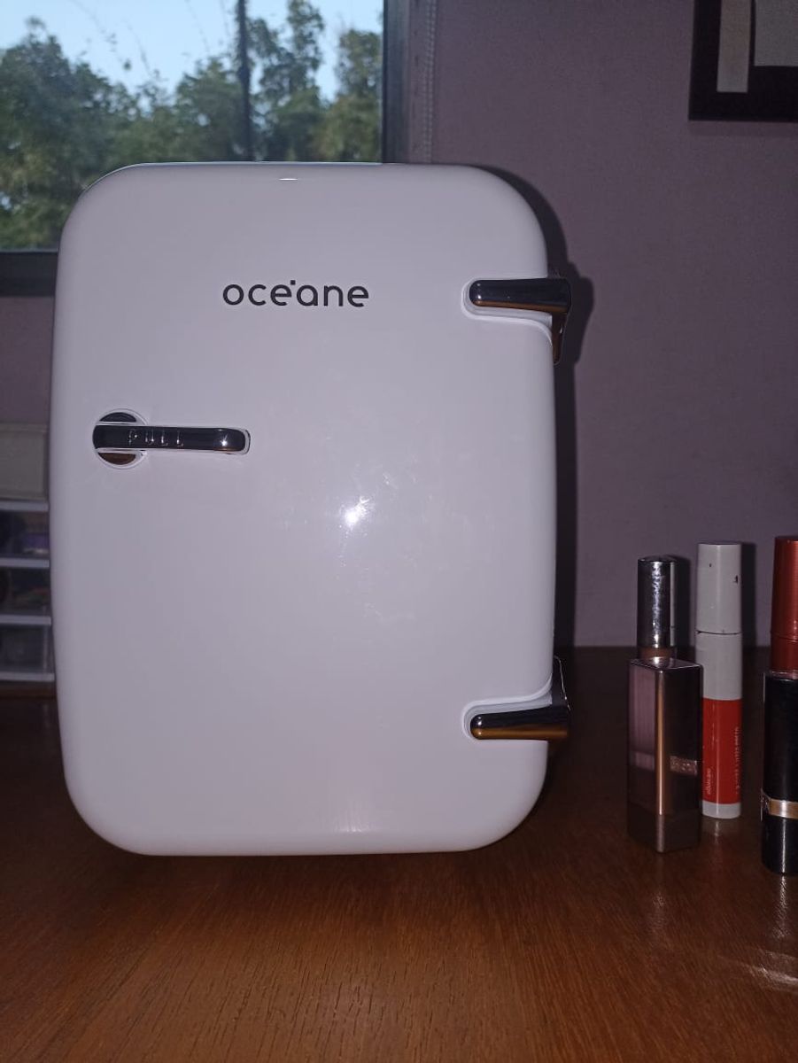 Mini Geladeira Océane Skincare Fridge 4l Branca Item Info & Eletro