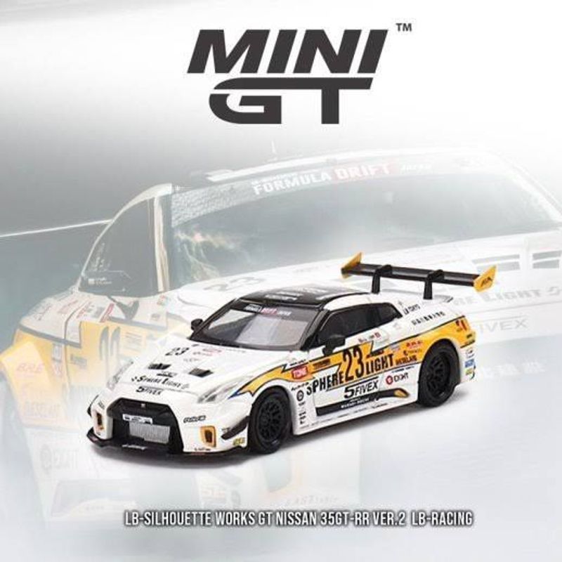 Mini Gt Gtr R35 Lb-Silhouette Works | Mini Gt Nunca Usado Mini Gt Gtr R35 Lb-Silhouette Works | Mini Gt Nunca Usado