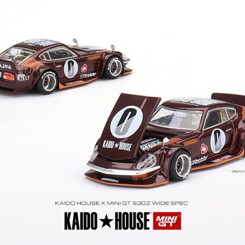 Mini Gt X Kaido House No.023 Datsun Fairlady Z Vermelho | Mini Gt