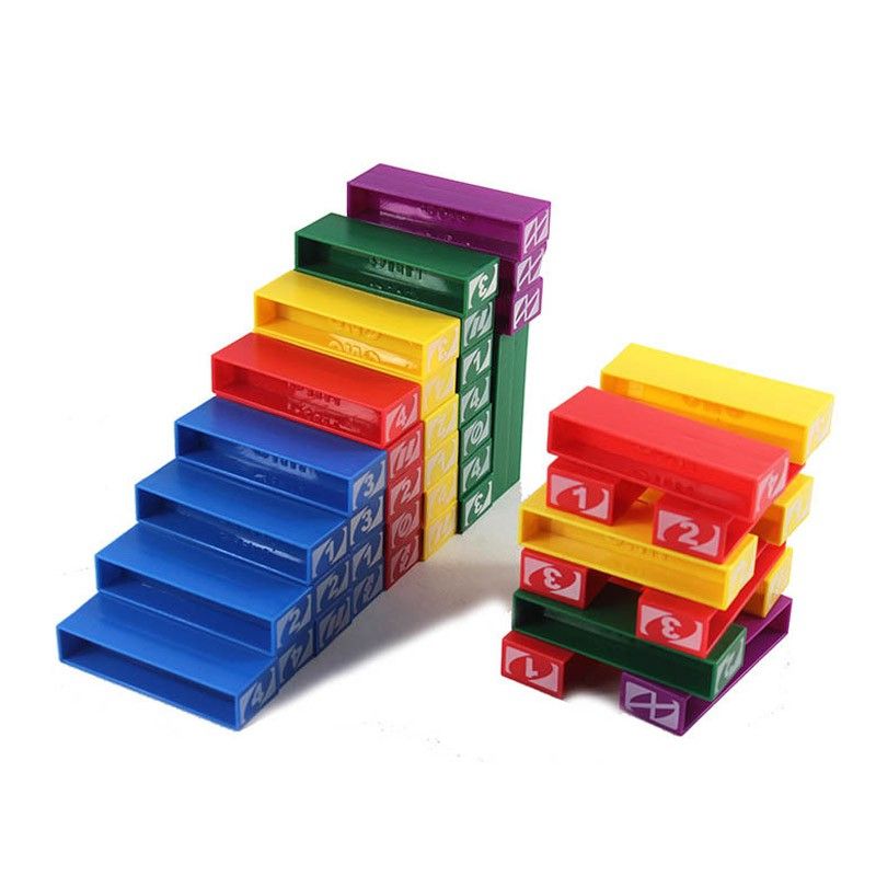 UNO STACKO O Jogo De Empilhamento De Blocos Mini E Grande