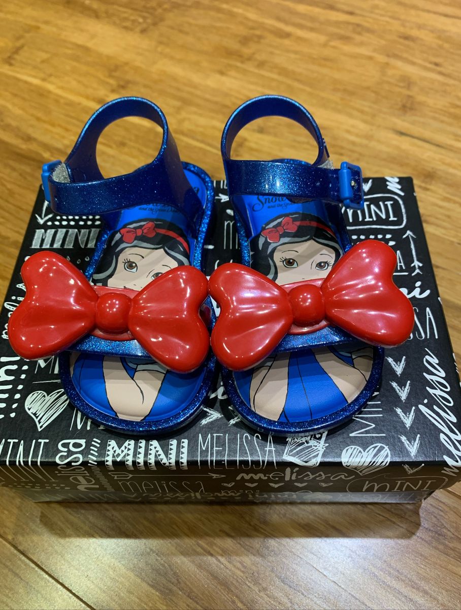 sandalia melissa branca de neve