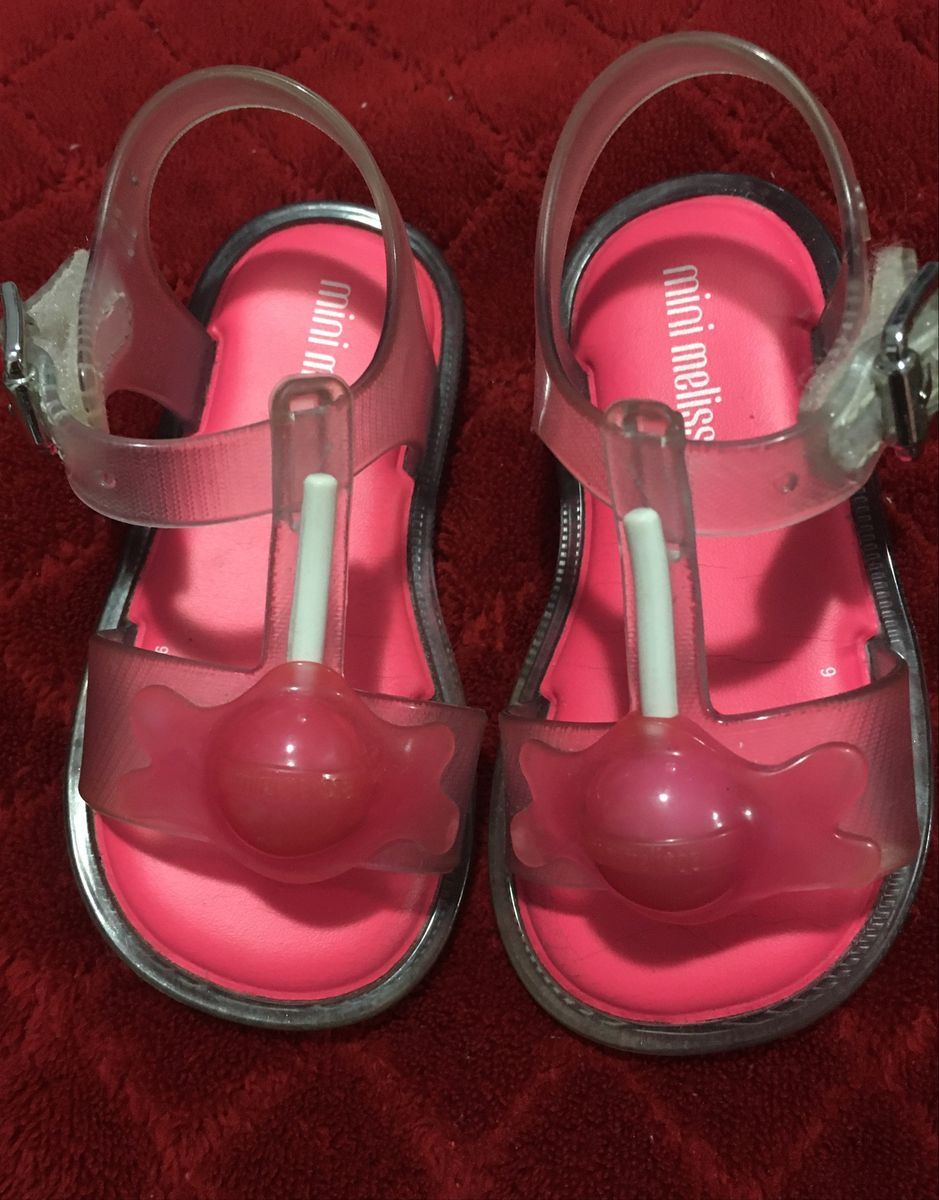 sandalia melissa pirulito