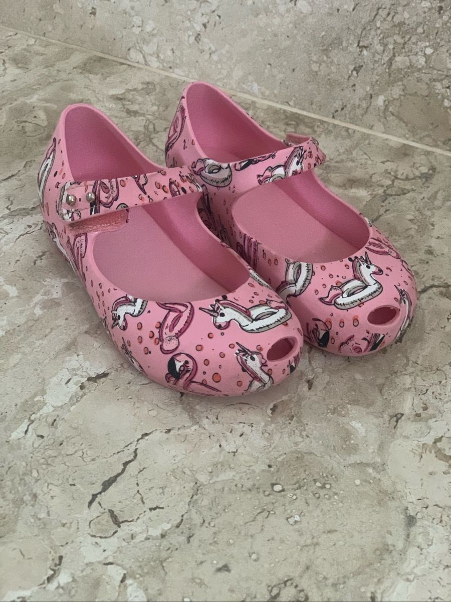 sapatilha unicornio melissa
