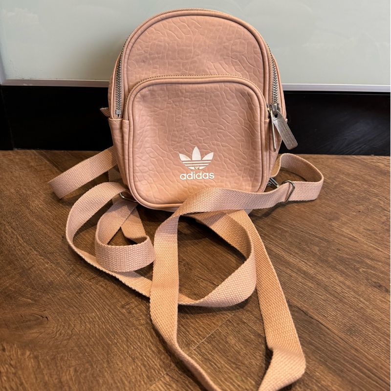 Mini Mochila Adidas Rosa Bebê Adidas Usado 110592414 enjoei