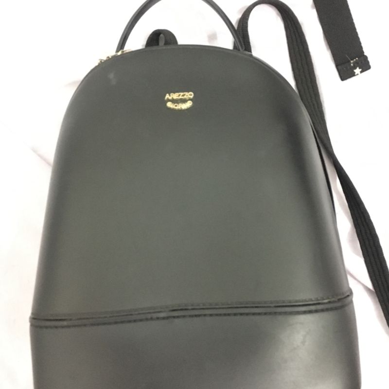 Mini Mochila da Arezzo Preta Mochila Feminina Arezzo Usado