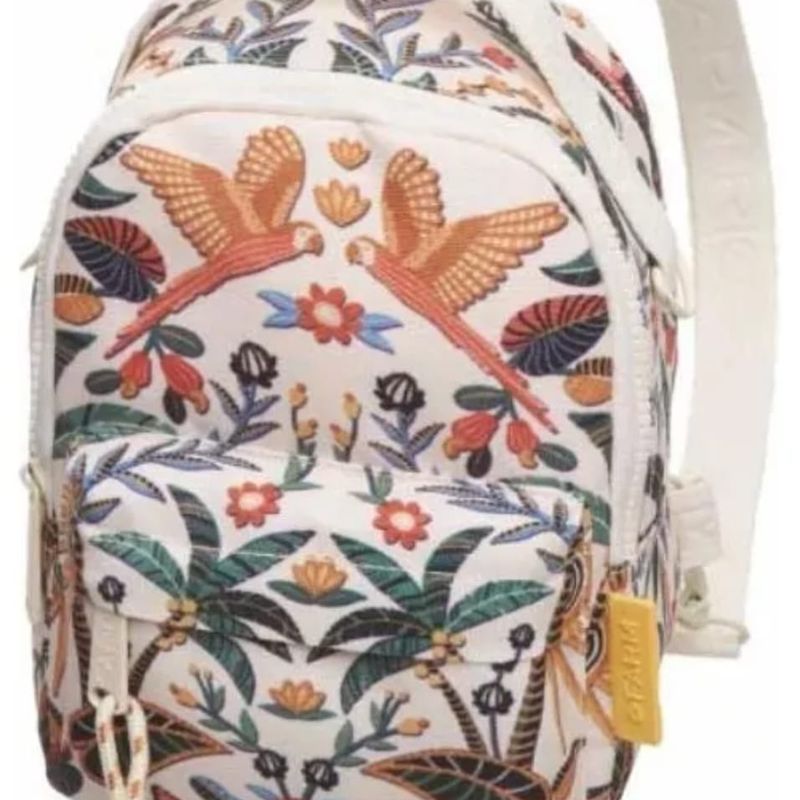 Mini Mochila Farm Borogod Floresta Chic Mochila Feminina Farm