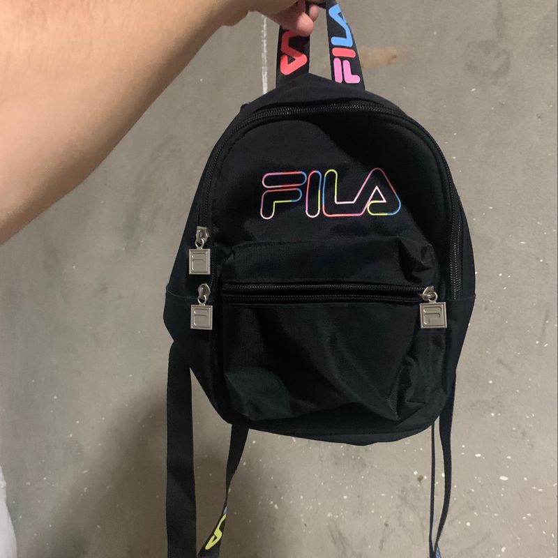 Mini Mochila Fila Mochila Feminina Fila Usado 91341427 enjoei