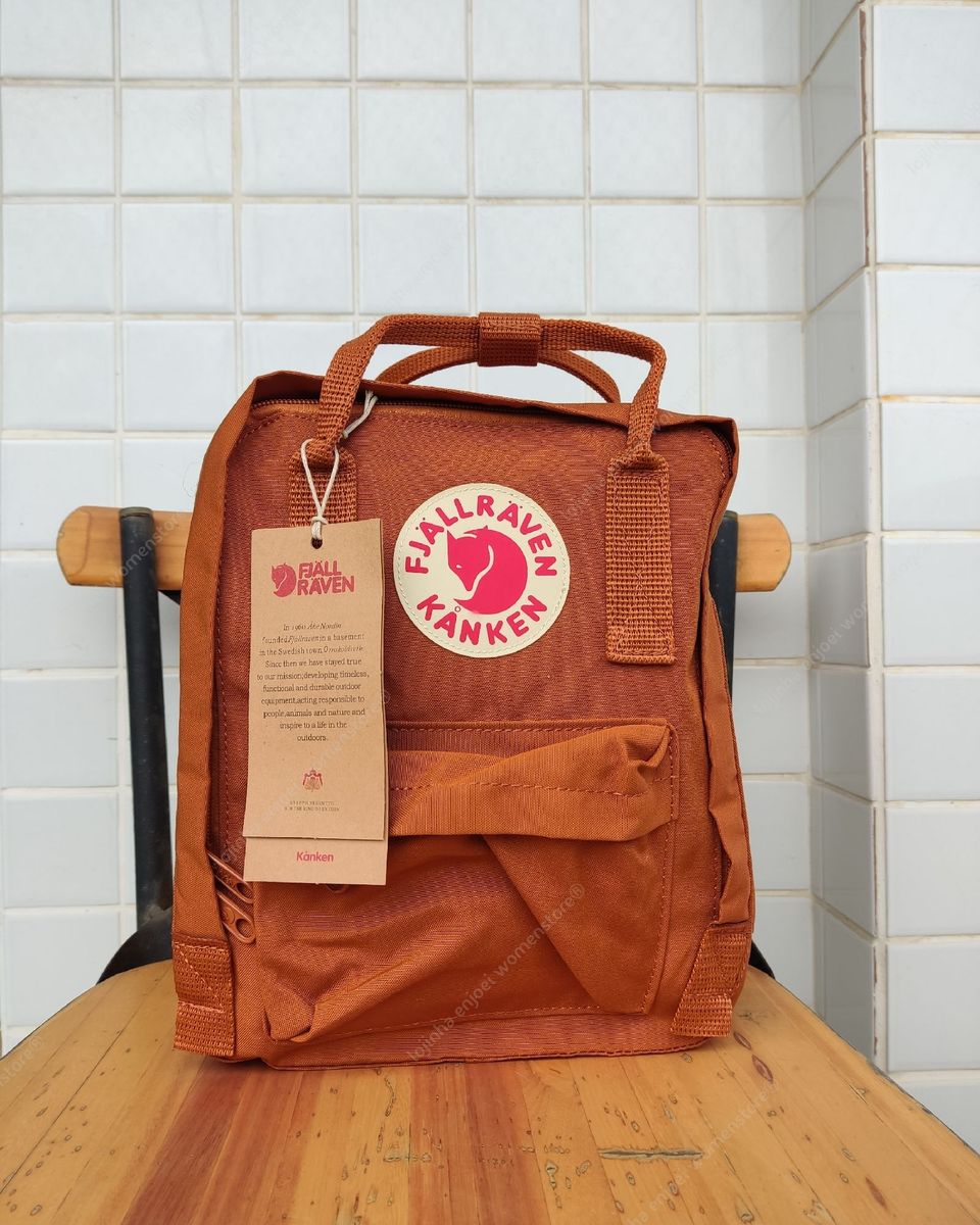 Mini Mochila Fjallraven Kanken Original 7 Litros Mochila Feminina