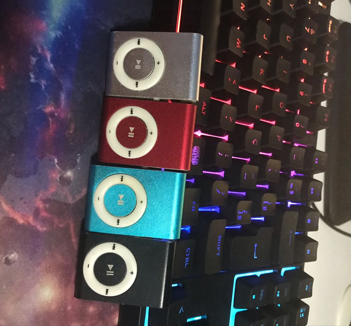 mini mp3 player (4 cores) - música mp3