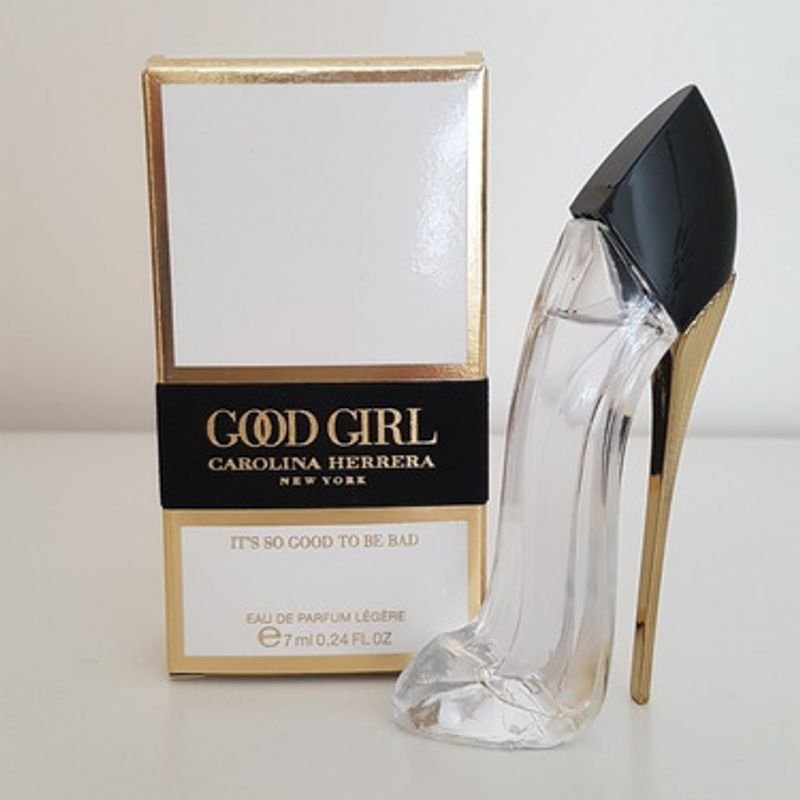 GOOD GIRL CAROLINA HERRERA EAU DE PARFUM LEGER 7 ML 0.24 FL.OZ. MINI  PERFUME NEW