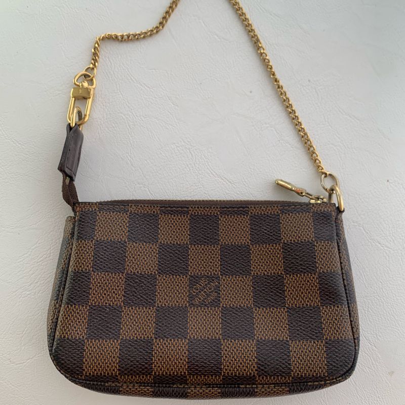 Bolsa Louis Vuitton Original Mini Pochette Acessoires Monograma Feminina