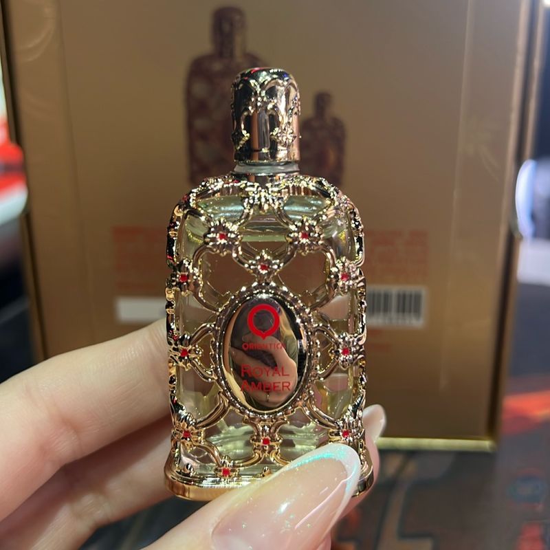 Mini Royal Amber Edp Novo 7,5ml Original do Kit Orientica