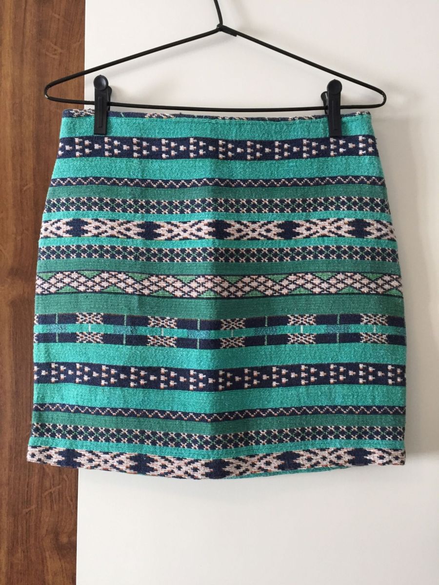 saia estampada renner