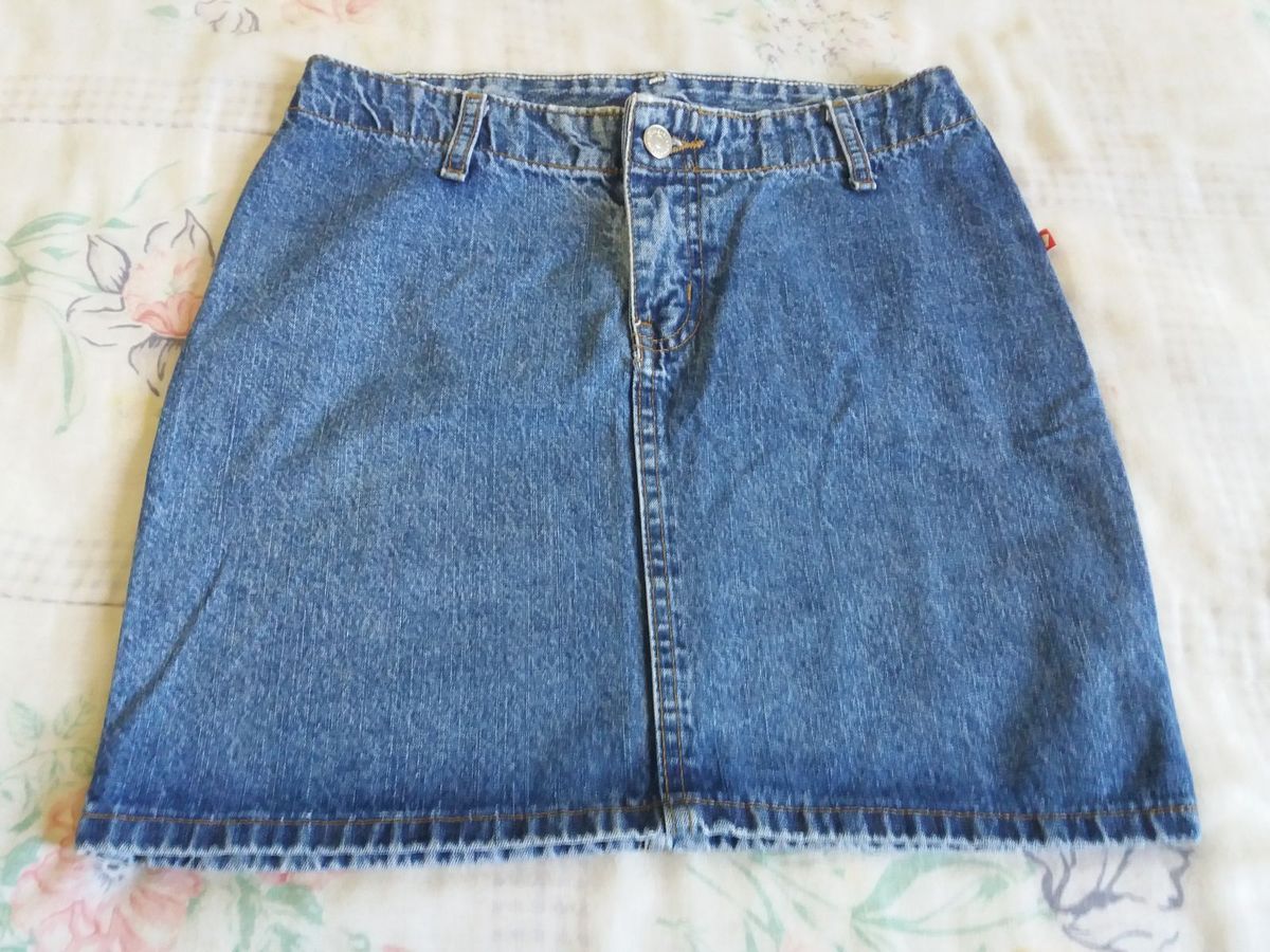 saias jeans c&a