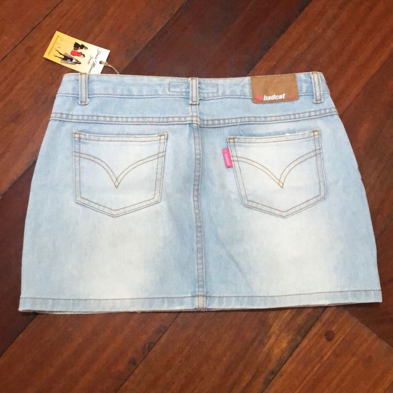 Saia jeans sale bad cat