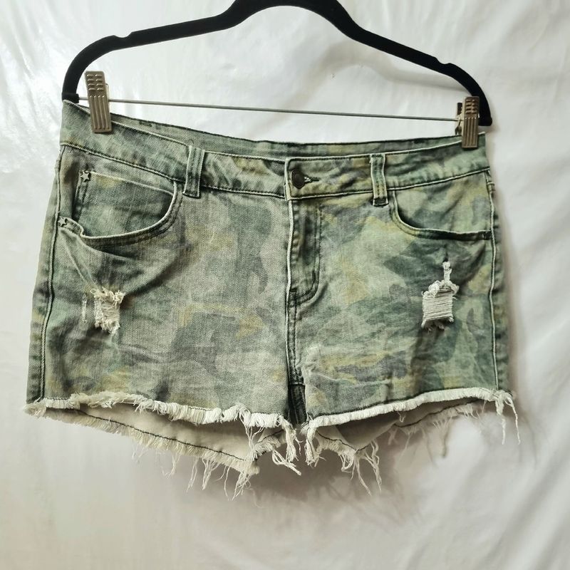 Short store jeans exercito