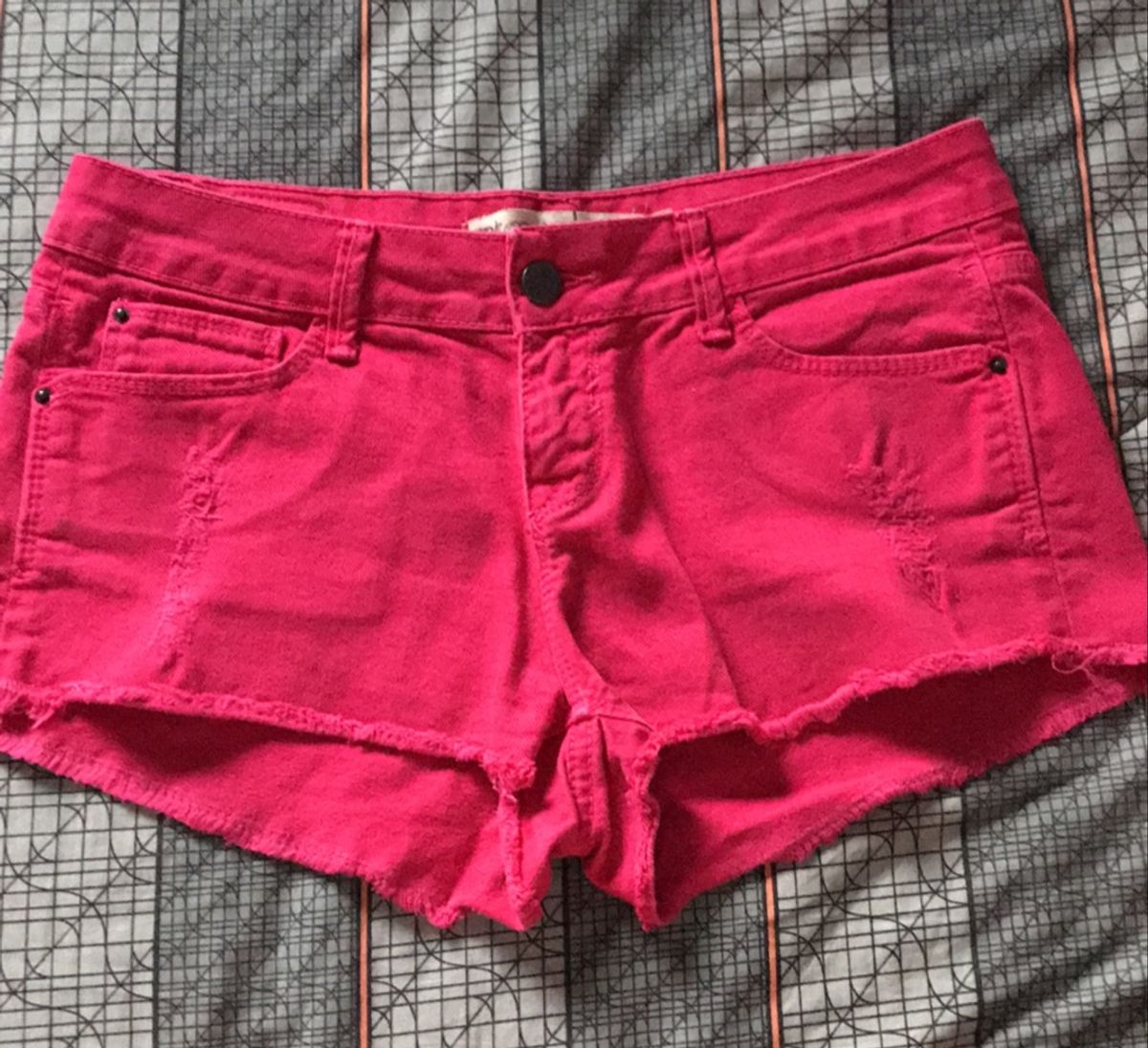 bermuda jeans rosa