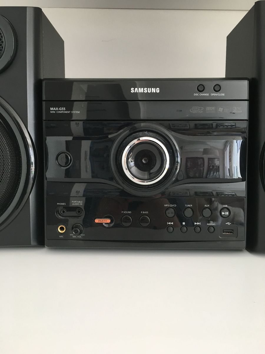 Mini System Max-g55 | Item de Musica Samsung Usado 29639286 | enjoei