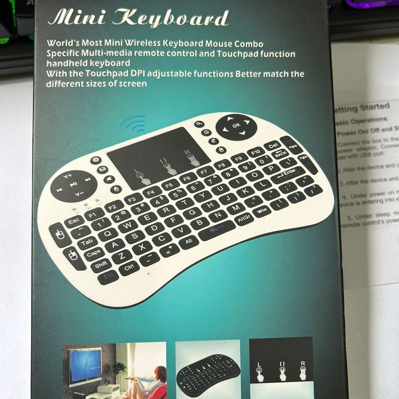 Mini teclado inalámbrico para Smart TV/PC – Tikistore