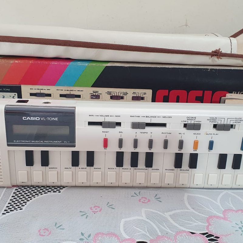 Mini-Teclado e Calculadora Casio Vl-Tone | Casio Usado 105663310