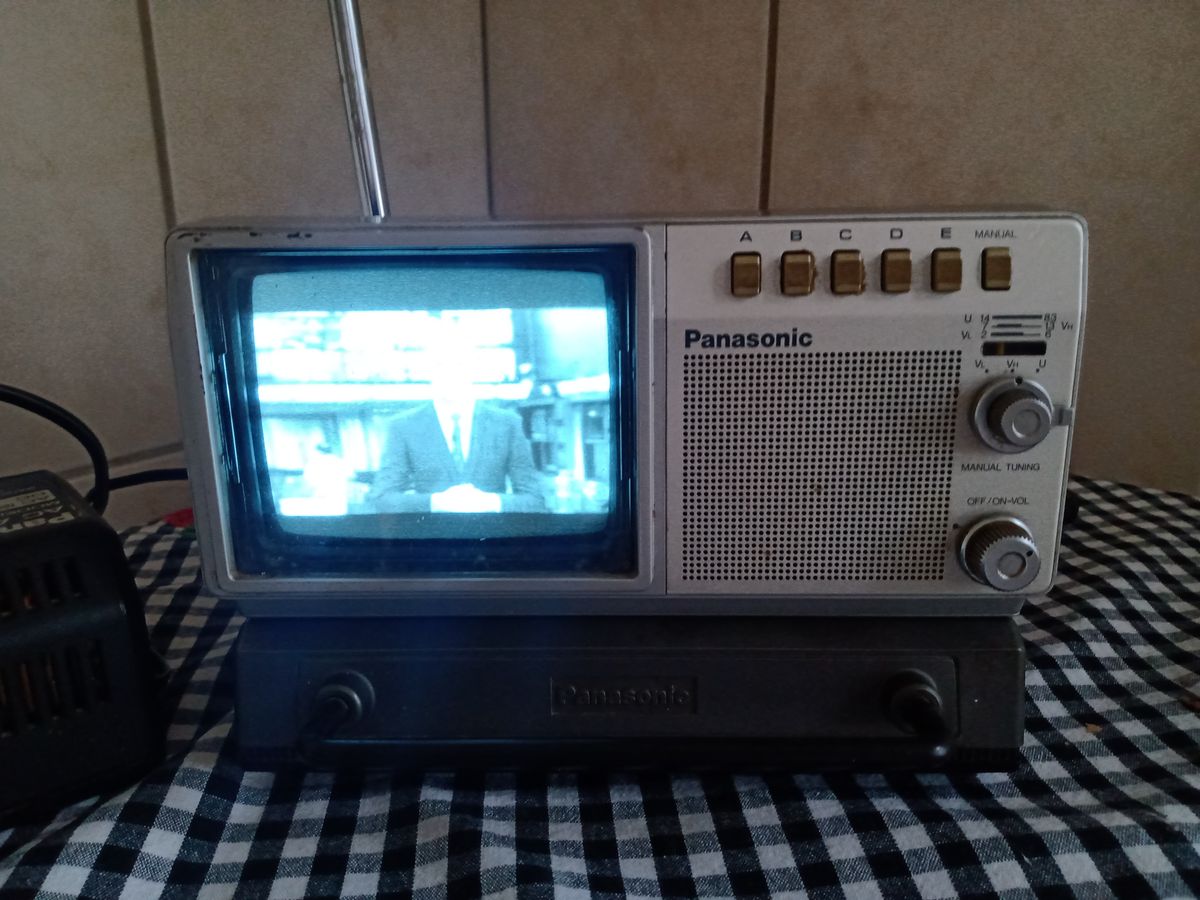 Mini Tv Antiga 4 Polegadas de Tela | Produto Vintage e Retro Topp Usado ...