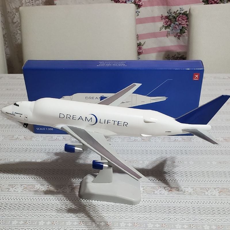 Miniatura 1/200 Boeing 747-400 Lcf Hogan | Scala Usado 101390478