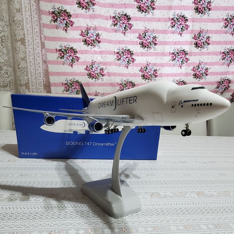 Miniatura 1/200 Boeing 747-400 Lcf Hogan | Scala Usado 101390478
