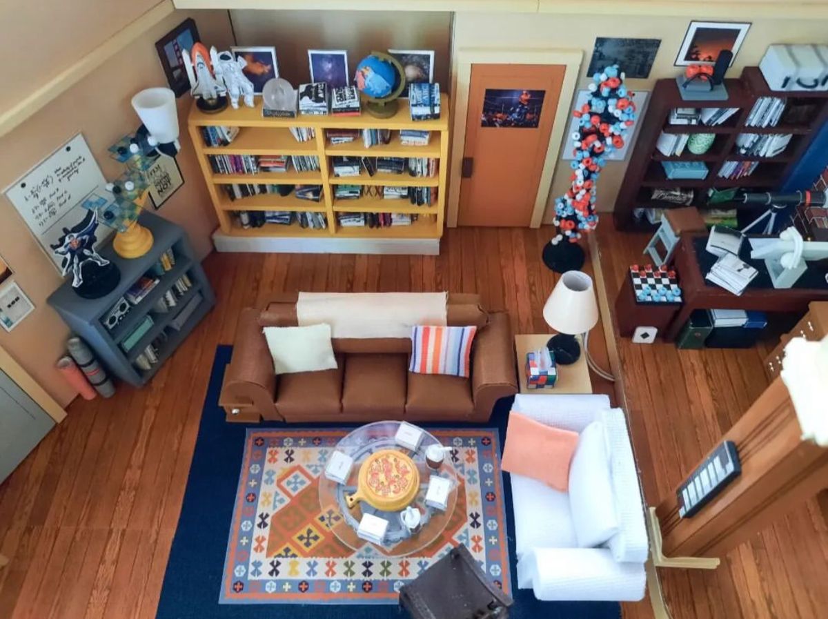 Miniatura - Apartamento Sheldon - The Big Bang Theory | Filme e Série ...
