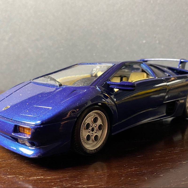 Miniatura Burago 1/18 - Lamborghini Diablo 1990 | Produto Vintage