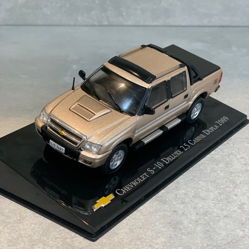 Automobilli - Miniaturas Colecionáveis - Miniatura Chevrolet S10