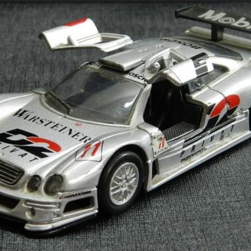 Miniatura de Carro Mercedes-Benz Clk-Gtr, D2 Warsteiner, Série Gt