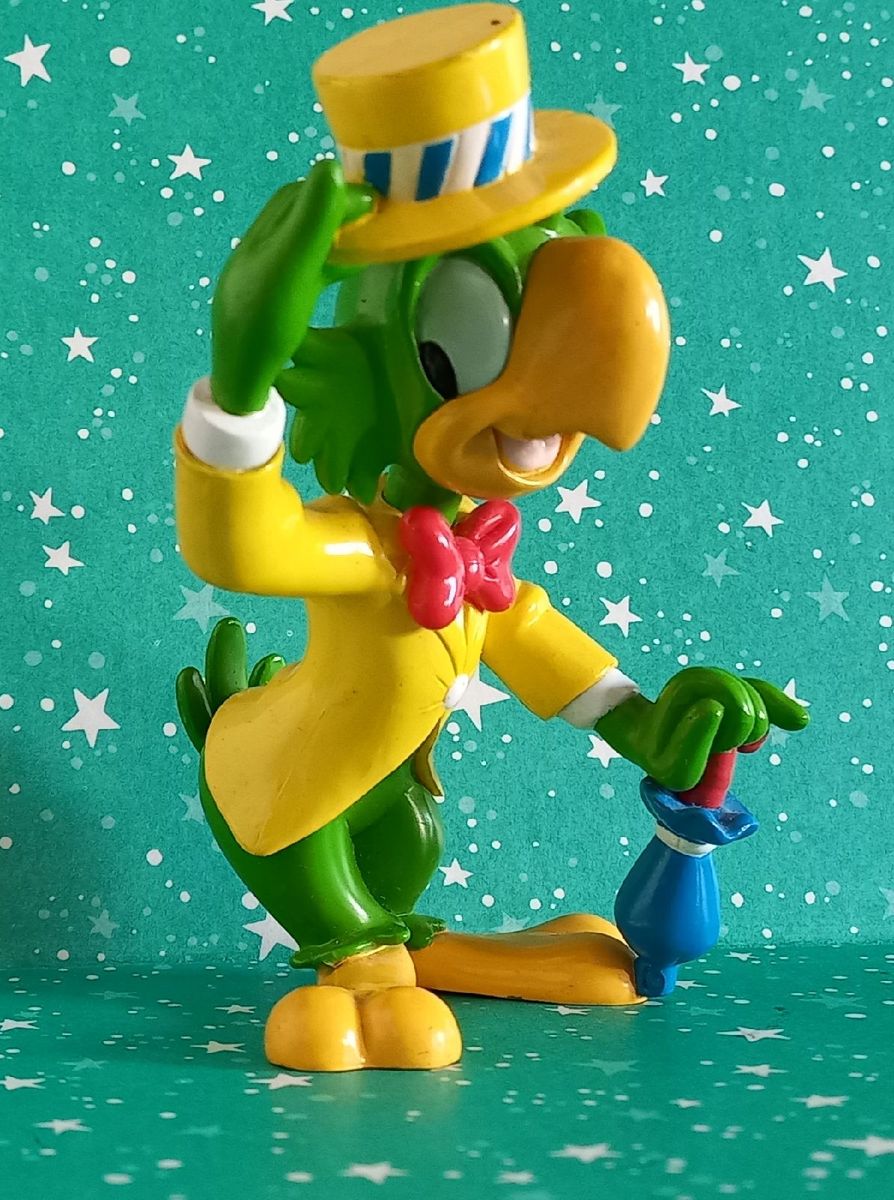 Miniatura - Disney - Zé Carioca - 10cm - Altura - Raro. | Brinquedo ...