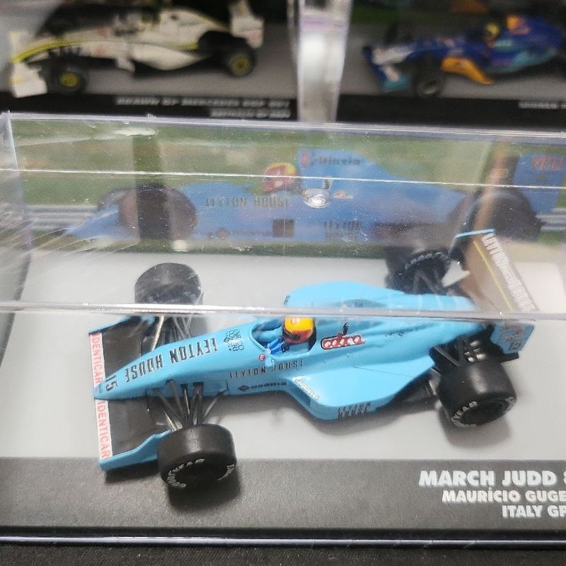 Miniature F1 Altaya - Mauricio Gugelmin 1988 - échelle 1/43 - Voiture De Course - Neuf