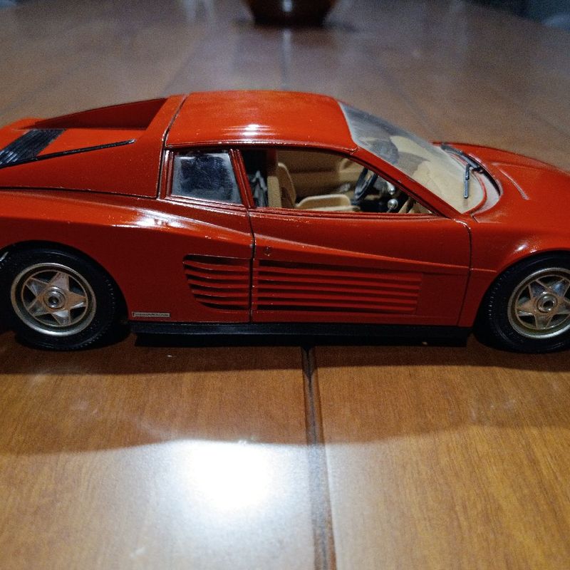 Miniatura Ferrari Testarossa 1/18 Burago | Burago Usado 113335448