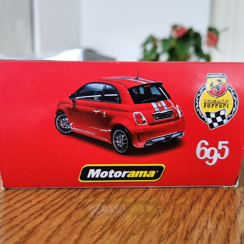Miniatura Fiat 500 Abarth 1:43 | Carro Motorama Usado 96971575