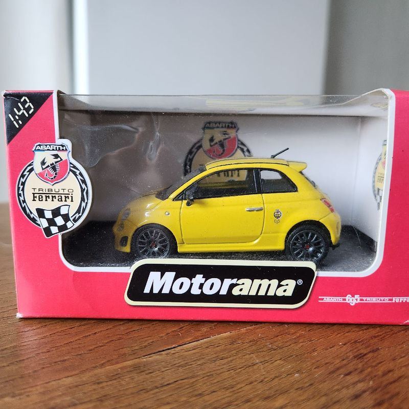 ミニカー 1/43 FIAT ABARTH 500 MONOALBERO BERTONE Miniatura Fiat 500 Abarth 1:43 | Carro Motorama Usado 96971575