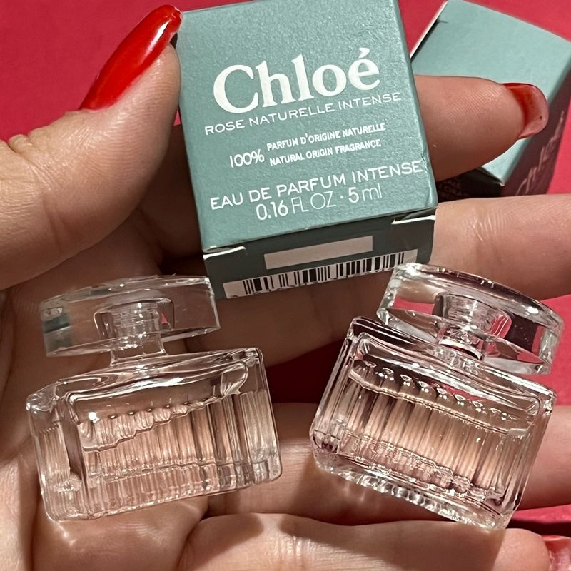 Miniatura Perfume Chloe Rose Naturelle Intense | Chloe Nunca Usado
