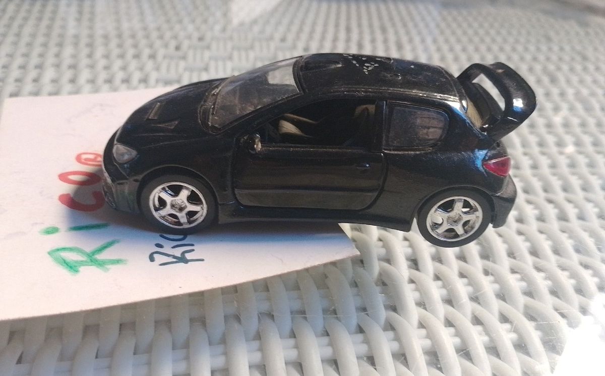 Saico 2002 PEUGEOT 206 WRC ミニカー SAICO - Miniatura Peugeot 206 WRC, escala 1/32. ATENÇÃ