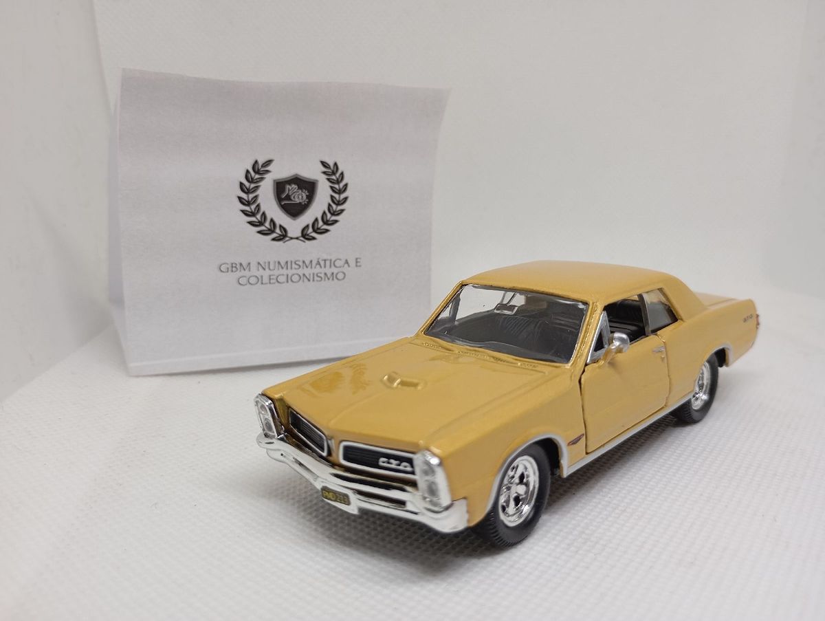 Miniatura Pontiac Gto 1966 1:43 | Produto Vintage e Retro Pontiac