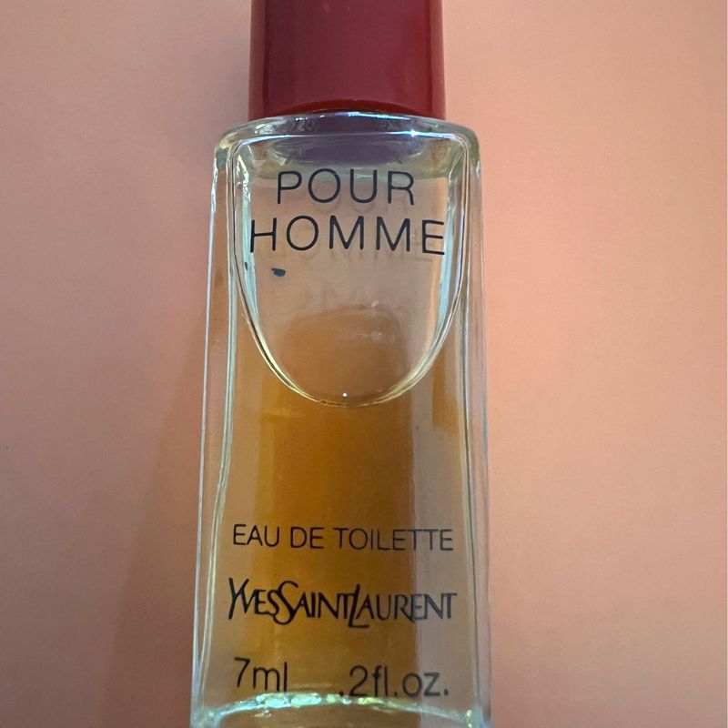 Miniatura, Yves Saint Laurent, Pour Home, 1º Perfume Masculino da