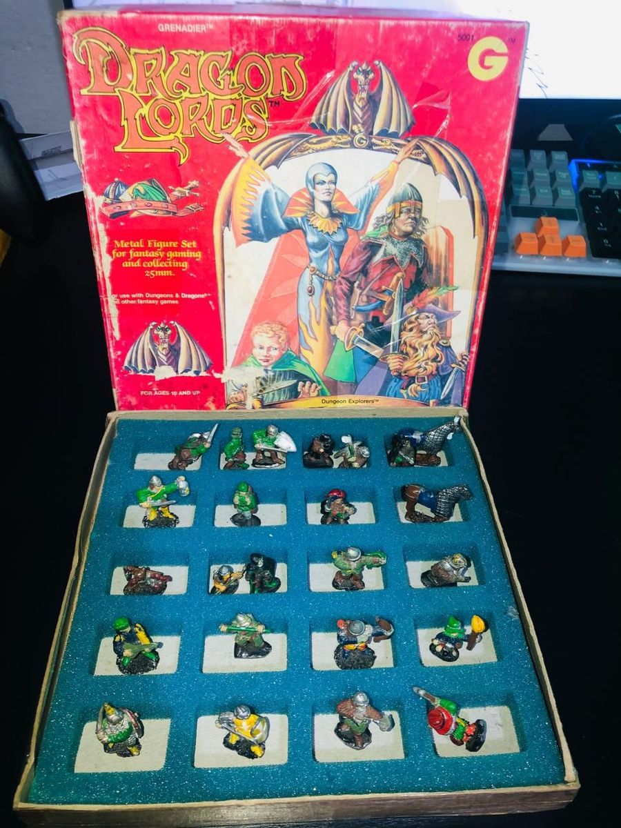Seigneurs Dragons Grenadier Models - Jeu De Rôles Vintage - Figurines Neuves Non Montées