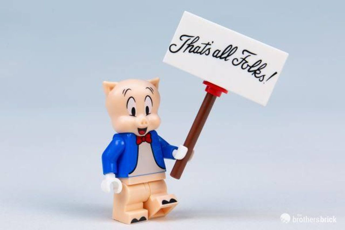 Minifiguras Looney Tunes Originais Lego | Brinquedo Lego Nunca Usado