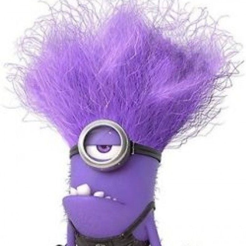 Minion Roxo Meu Malvado Favorito Purple #minions #cartoon #cartoons