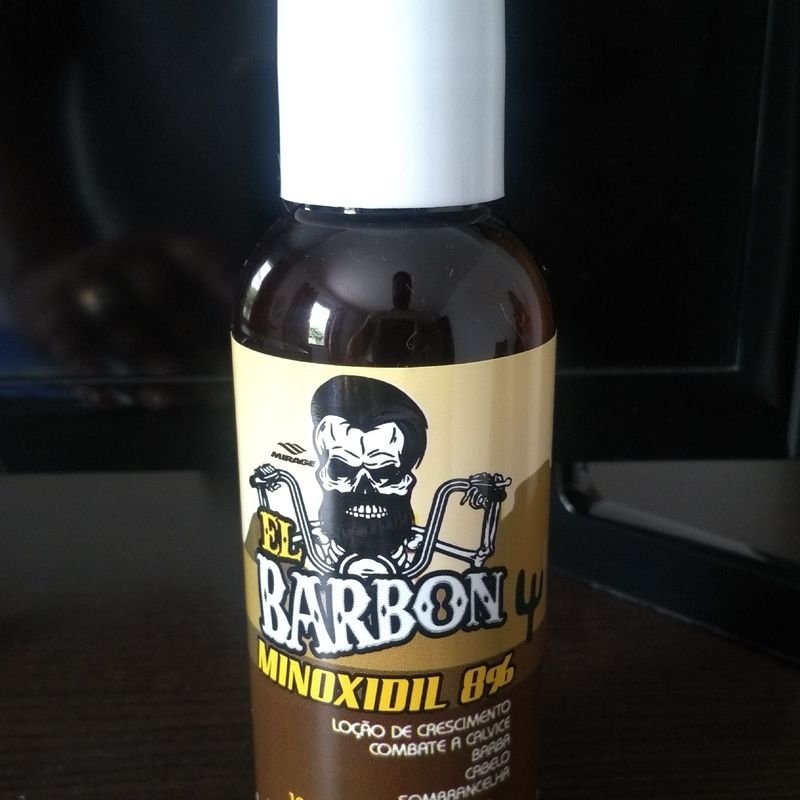 Minoxidil 8 El Barbon Produto Masculino El Barbon Nunca Usado