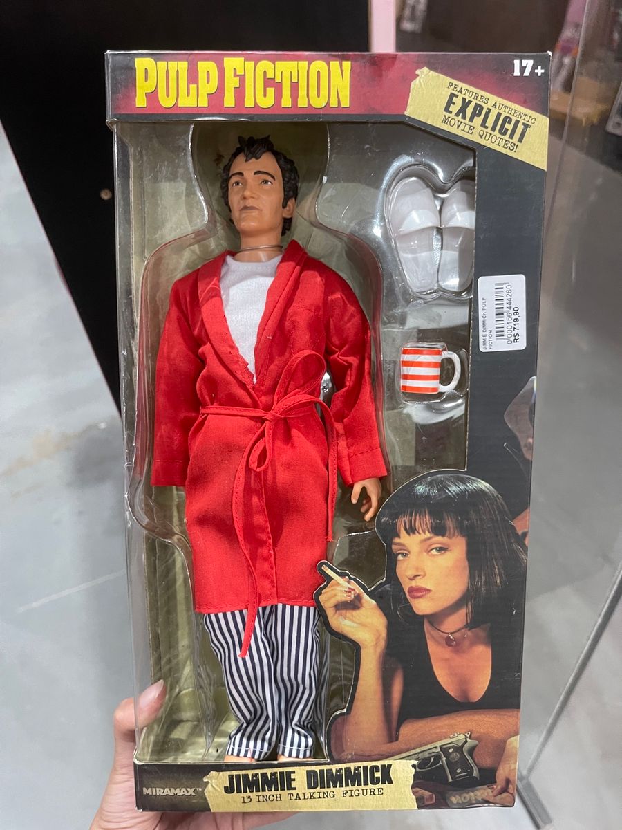 Miramax Pulp Fiction Jimmie Dimmick Quentin Tarantino Talking Figure