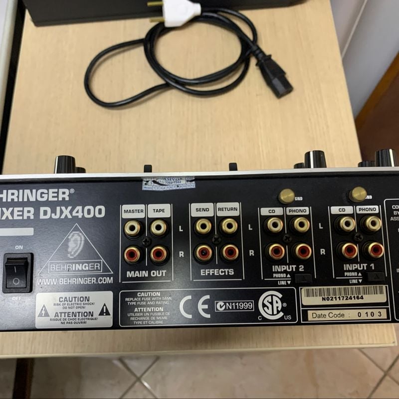 Mixer Behringer Djx 400 | Item de Música Behringer Usado 57596449