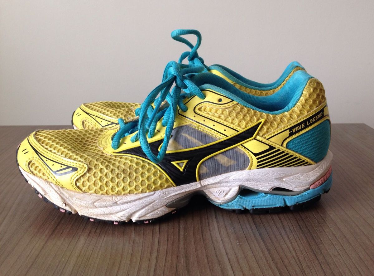 tenis mizuno feminino amarelo