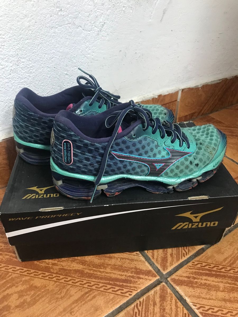 Mizuno wave prophecy 4 verde e rosa best sale