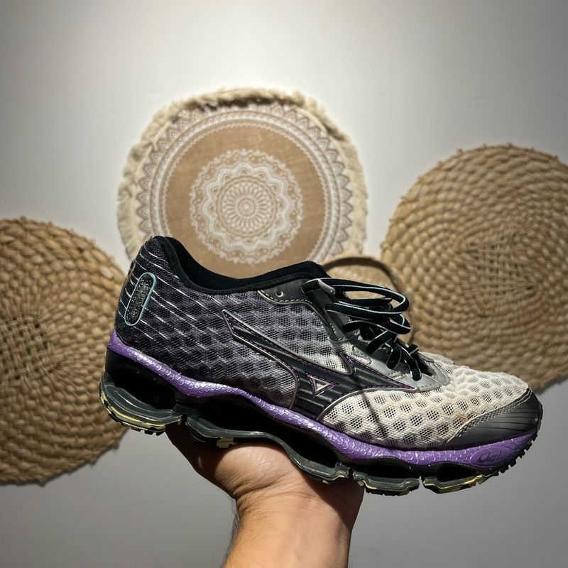 Mizuno Prophecy Branco e Roxo Mizuno Feminino Usado 121469992